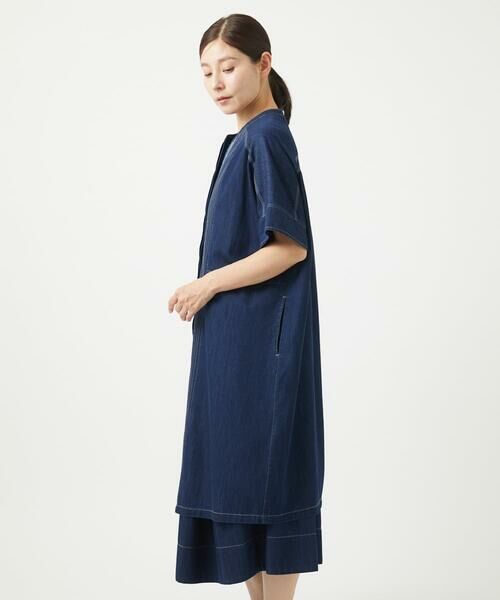 GIANNI LO GIUDICE / ジャンニ・ロ・ジュディチェ ロング・マキシ丈ワンピース | [洗える]コットンデニムワンピース | 詳細8