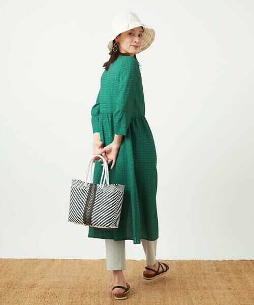 GIANNI LO GIUDICE / ジャンニ・ロ・ジュディチェ ロング・マキシ丈ワンピース | [洗える]バンダナ小付き柄ワンピース | 詳細8