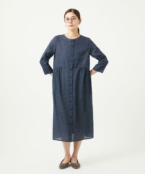 GIANNI LO GIUDICE / ジャンニ・ロ・ジュディチェ ロング・マキシ丈ワンピース | [洗える]バンダナ小付き柄ワンピース | 詳細12