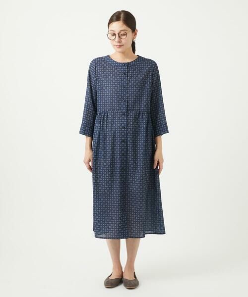 GIANNI LO GIUDICE / ジャンニ・ロ・ジュディチェ ロング・マキシ丈ワンピース | [洗える]バンダナ小付き柄ワンピース | 詳細13