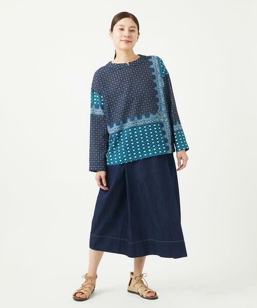 GIANNI LO GIUDICE / ジャンニ・ロ・ジュディチェ ロング・マキシ丈スカート | [洗える]コットンデニムスカート | 詳細14