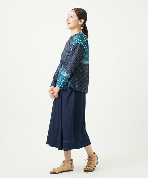 GIANNI LO GIUDICE / ジャンニ・ロ・ジュディチェ ロング・マキシ丈スカート | [洗える]コットンデニムスカート | 詳細15