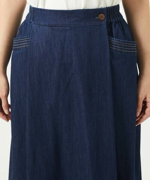 GIANNI LO GIUDICE / ジャンニ・ロ・ジュディチェ ロング・マキシ丈スカート | [洗える]コットンデニムスカート | 詳細5