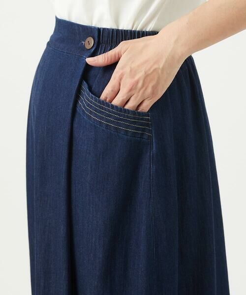 GIANNI LO GIUDICE / ジャンニ・ロ・ジュディチェ ロング・マキシ丈スカート | [洗える]コットンデニムスカート | 詳細6