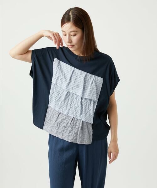 GIANNI LO GIUDICE / ジャンニ・ロ・ジュディチェ カットソー | [洗える]コットンヘンプ天竺カットソー | 詳細2