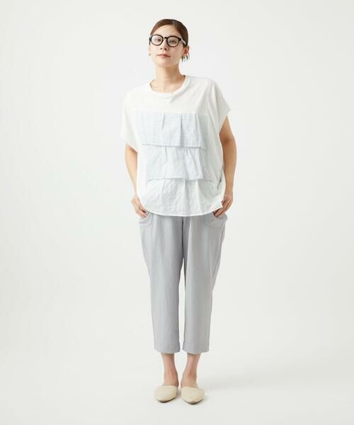 GIANNI LO GIUDICE / ジャンニ・ロ・ジュディチェ カットソー | [洗える]コットンヘンプ天竺カットソー | 詳細15