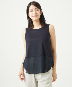 GIANNI LO GIUDICE / ジャンニ・ロ・ジュディチェ タンクトップ | [洗える・日本製]リヨセルコットンスパイラル天竺タンクトップ