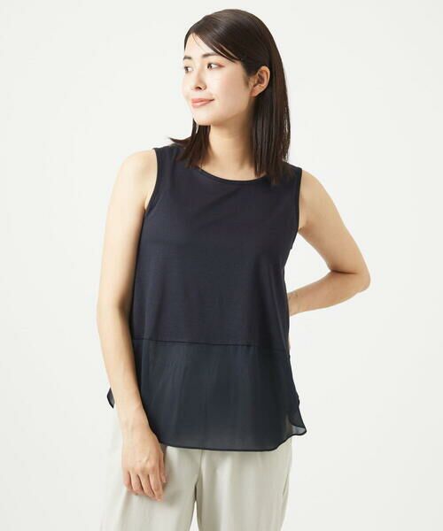 GIANNI LO GIUDICE / ジャンニ・ロ・ジュディチェ タンクトップ | [洗える・日本製]リヨセルコットンスパイラル天竺タンクトップ | 詳細2