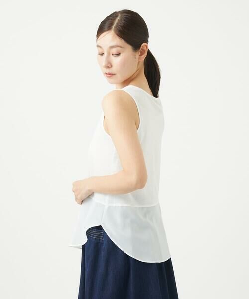 GIANNI LO GIUDICE / ジャンニ・ロ・ジュディチェ タンクトップ | [洗える・日本製]リヨセルコットンスパイラル天竺タンクトップ | 詳細7