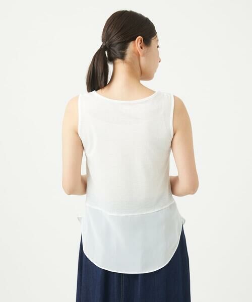 GIANNI LO GIUDICE / ジャンニ・ロ・ジュディチェ タンクトップ | [洗える・日本製]リヨセルコットンスパイラル天竺タンクトップ | 詳細8