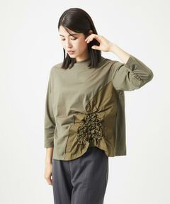 GIANNI LO GIUDICE / ジャンニ・ロ・ジュディチェ [洗える]アンチスウェットステッチ刺繍カットソー ジャンニ ロ ジュディチェ GIANNI LO GIUDICE [洗える]アンチ