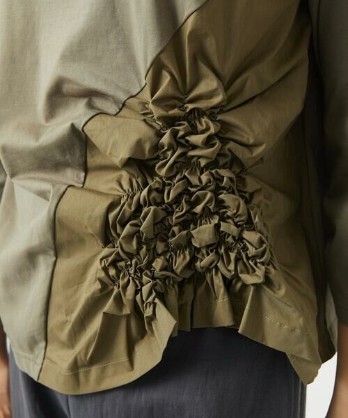 GIANNI LO GIUDICE / ジャンニ・ロ・ジュディチェ カットソー | [洗える]コットン天竺シャーリングフラワーカットソー | 詳細3