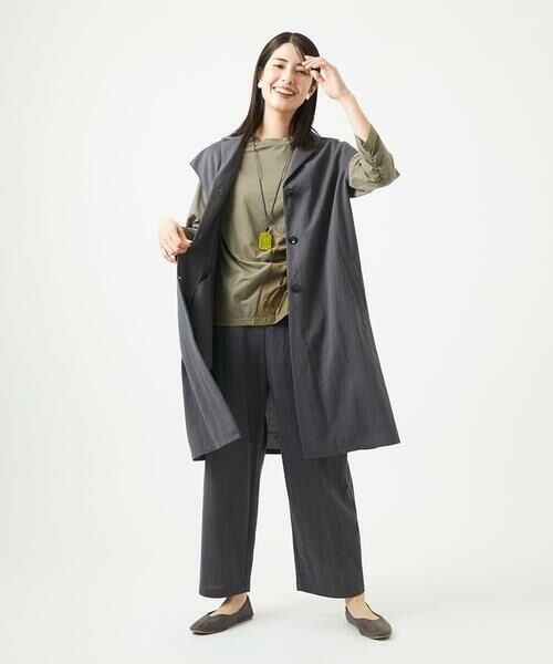 GIANNI LO GIUDICE / ジャンニ・ロ・ジュディチェ カットソー | [洗える]コットン天竺シャーリングフラワーカットソー | 詳細8