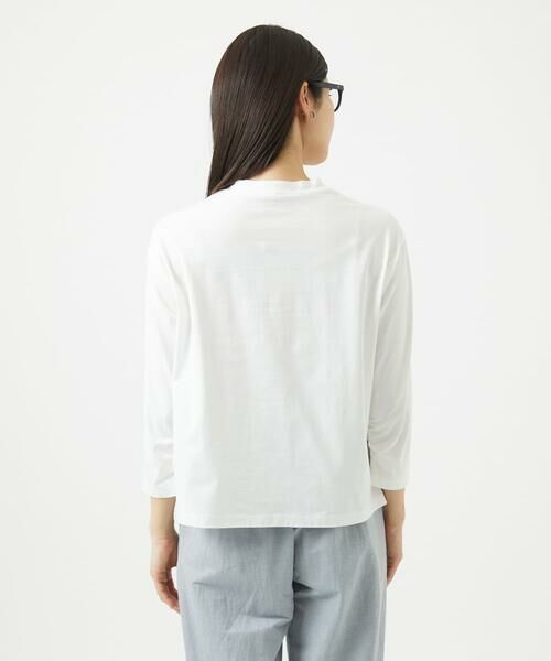 GIANNI LO GIUDICE / ジャンニ・ロ・ジュディチェ カットソー | [洗える]コットン天竺シャーリングフラワーカットソー | 詳細17