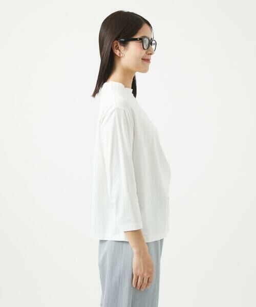 GIANNI LO GIUDICE / ジャンニ・ロ・ジュディチェ カットソー | [洗える]コットン天竺シャーリングフラワーカットソー | 詳細19