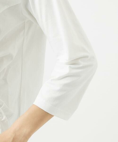 GIANNI LO GIUDICE / ジャンニ・ロ・ジュディチェ カットソー | [洗える]コットン天竺シャーリングフラワーカットソー | 詳細21