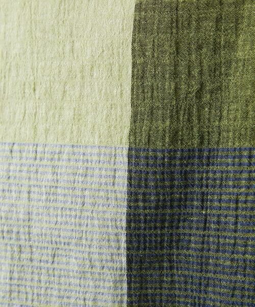 GIANNI LO GIUDICE / ジャンニ・ロ・ジュディチェ カットソー | [洗える・日本製]コットンレーヨンランダムチェックブラウスカットソー | 詳細9