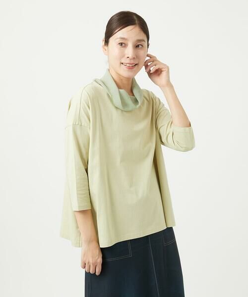 GIANNI LO GIUDICE / ジャンニ・ロ・ジュディチェ カットソー | [洗える]サイロプレミアム天竺タートルカットソー | 詳細1