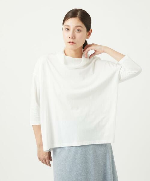 GIANNI LO GIUDICE / ジャンニ・ロ・ジュディチェ カットソー | [洗える]サイロプレミアム天竺タートルカットソー | 詳細13