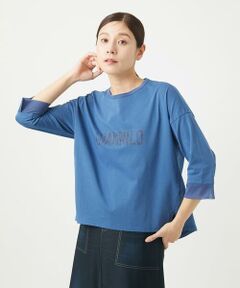 GIANNI LO GIUDICE / ジャンニ・ロ・ジュディチェ カットソー | [洗える]サイロプレミアム天竺ロゴカットソー