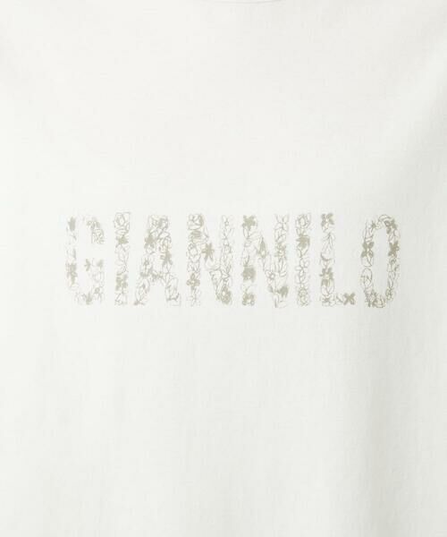 GIANNI LO GIUDICE / ジャンニ・ロ・ジュディチェ カットソー | [洗える]サイロプレミアム天竺ロゴカットソー | 詳細19