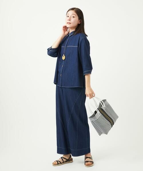 GIANNI LO GIUDICE / ジャンニ・ロ・ジュディチェ その他パンツ | [洗える]コットンデニムパンツ | 詳細4