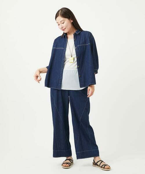 GIANNI LO GIUDICE / ジャンニ・ロ・ジュディチェ その他パンツ | [洗える]コットンデニムパンツ | 詳細5