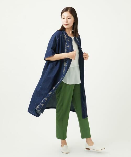 GIANNI LO GIUDICE / ジャンニ・ロ・ジュディチェ その他パンツ | [洗える・日本製]シェルタリングドライトリコットパンツ | 詳細11