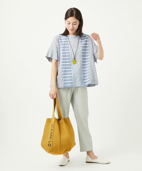 GIANNI LO GIUDICE / ジャンニ・ロ・ジュディチェ その他パンツ | [洗える・日本製]シェルタリングドライトリコットパンツ | 詳細30