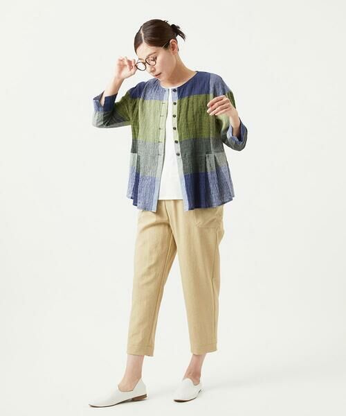 GIANNI LO GIUDICE / ジャンニ・ロ・ジュディチェ その他パンツ | [洗える・日本製]オクタワルツカルゼパンツ | 詳細11