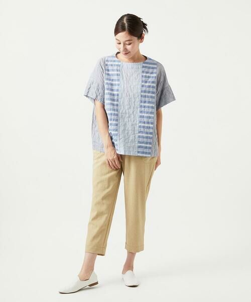 GIANNI LO GIUDICE / ジャンニ・ロ・ジュディチェ その他パンツ | [洗える・日本製]オクタワルツカルゼパンツ | 詳細14