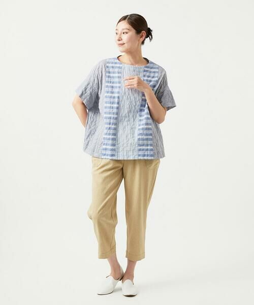 GIANNI LO GIUDICE / ジャンニ・ロ・ジュディチェ その他パンツ | [洗える・日本製]オクタワルツカルゼパンツ | 詳細15