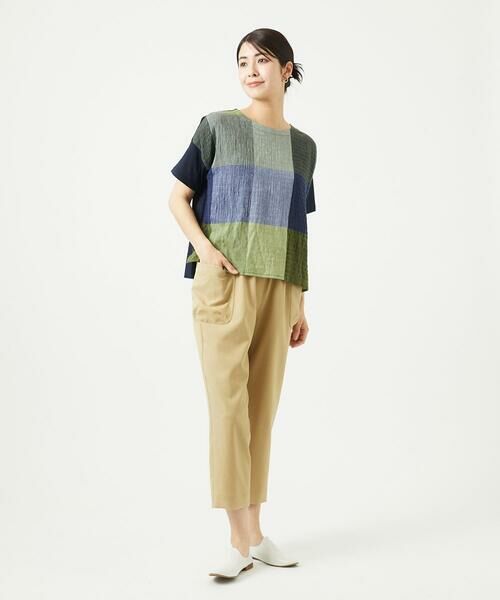 GIANNI LO GIUDICE / ジャンニ・ロ・ジュディチェ その他パンツ | [洗える・日本製]オクタワルツカルゼパンツ | 詳細6