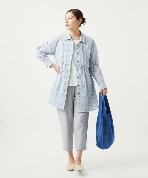 GIANNI LO GIUDICE / ジャンニ・ロ・ジュディチェ その他パンツ | [洗える・日本製]オクタワルツカルゼパンツ | 詳細30