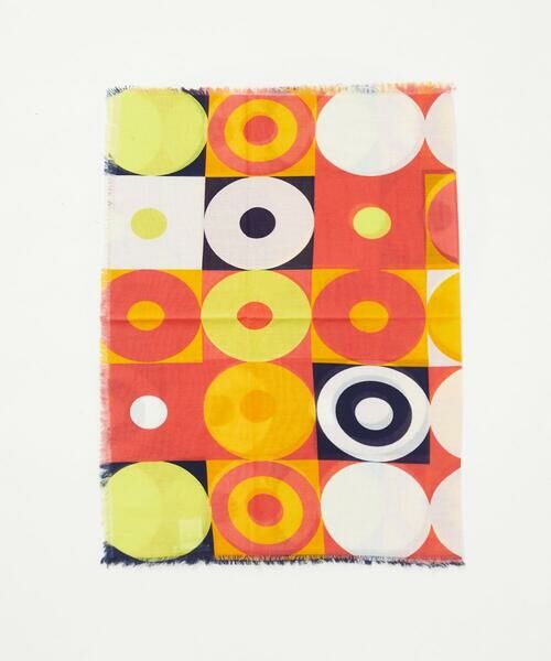 GIANNI LO GIUDICE / ジャンニ・ロ・ジュディチェ マフラー・ショール・スヌード・ストール | イレギュラードットプリントストール | 詳細4