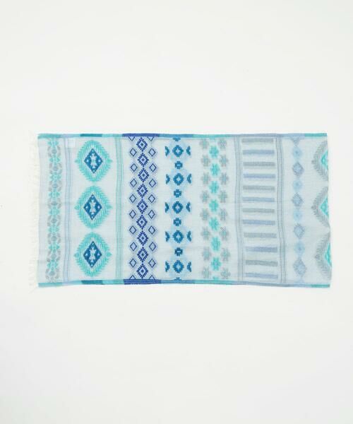 GIANNI LO GIUDICE / ジャンニ・ロ・ジュディチェ マフラー・ショール・スヌード・ストール | ダイヤジャガードストール | 詳細3