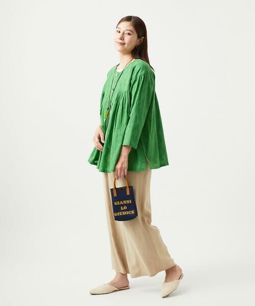 GIANNI LO GIUDICE / ジャンニ・ロ・ジュディチェ シャツ・ブラウス | [洗える]ダイヤカットジャガードブラウス | 詳細12