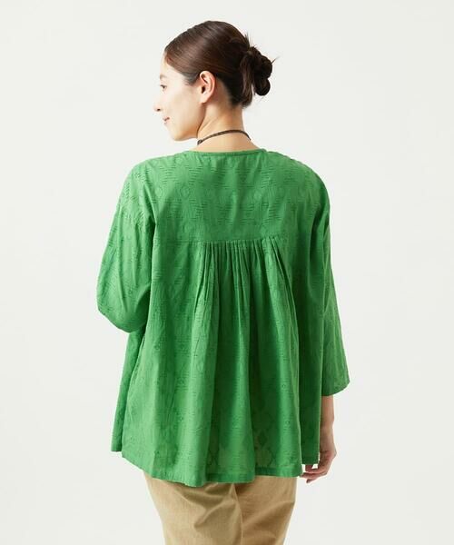 GIANNI LO GIUDICE / ジャンニ・ロ・ジュディチェ シャツ・ブラウス | [洗える]ダイヤカットジャガードブラウス | 詳細7