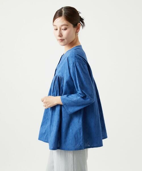 GIANNI LO GIUDICE / ジャンニ・ロ・ジュディチェ シャツ・ブラウス | [洗える]ダイヤカットジャガードブラウス | 詳細19