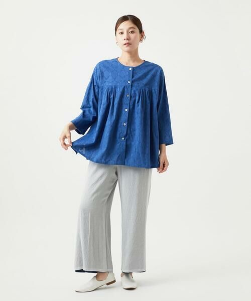 GIANNI LO GIUDICE / ジャンニ・ロ・ジュディチェ シャツ・ブラウス | [洗える]ダイヤカットジャガードブラウス | 詳細27