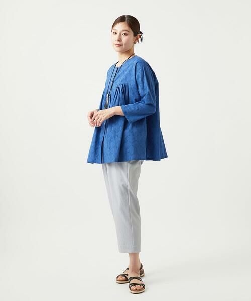 GIANNI LO GIUDICE / ジャンニ・ロ・ジュディチェ シャツ・ブラウス | [洗える]ダイヤカットジャガードブラウス | 詳細29