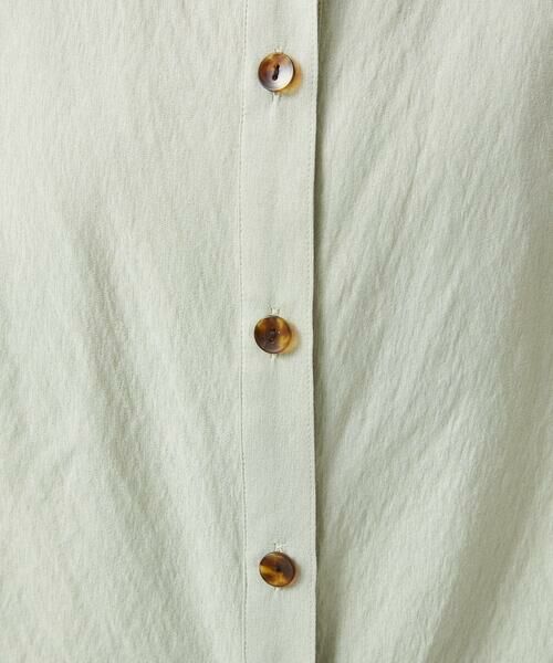 GIANNI LO GIUDICE / ジャンニ・ロ・ジュディチェ シャツ・ブラウス | [洗える]ポリエステルレーヨンプレーンウェーブシャツブラウス | 詳細11