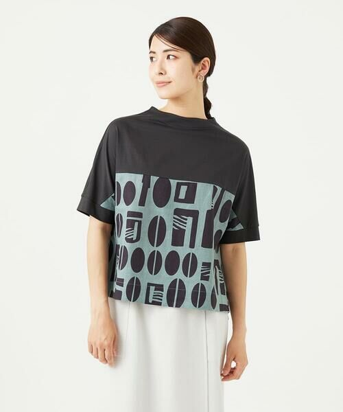 GIANNI LO GIUDICE / ジャンニ・ロ・ジュディチェ シャツ・ブラウス | [洗える]コーヒービーンズプリントブラウス | 詳細3