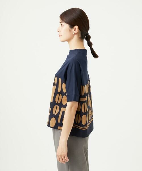 GIANNI LO GIUDICE / ジャンニ・ロ・ジュディチェ シャツ・ブラウス | [洗える]コーヒービーンズプリントブラウス | 詳細10