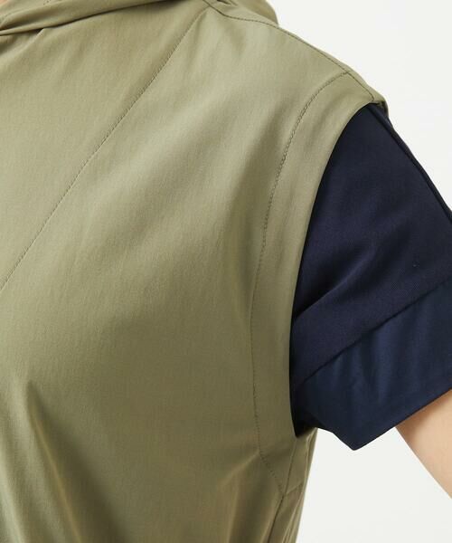 GIANNI LO GIUDICE / ジャンニ・ロ・ジュディチェ セットアップ | [洗える・撥水加工]ナイロンリぺレントロングジレ | 詳細11