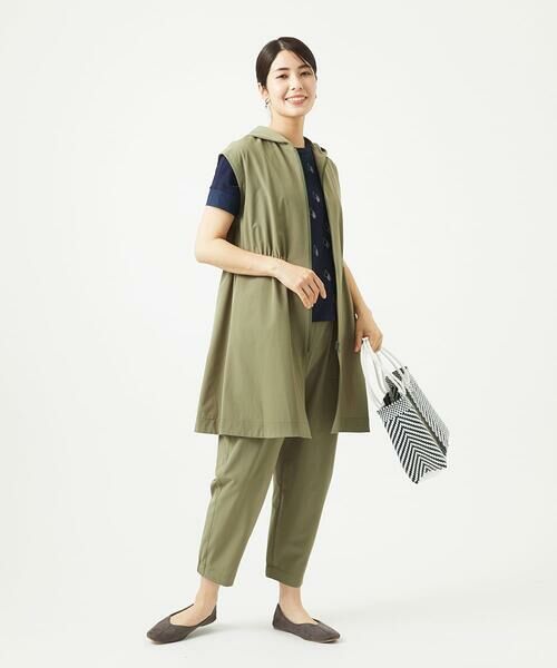 GIANNI LO GIUDICE / ジャンニ・ロ・ジュディチェ セットアップ | [洗える・撥水加工]ナイロンリぺレントロングジレ | 詳細16