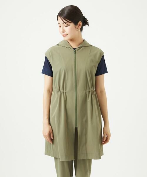 GIANNI LO GIUDICE / ジャンニ・ロ・ジュディチェ セットアップ | [洗える・撥水加工]ナイロンリぺレントロングジレ | 詳細7