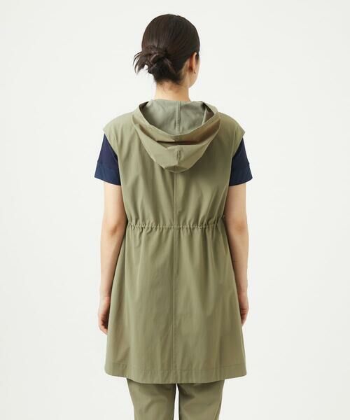 GIANNI LO GIUDICE / ジャンニ・ロ・ジュディチェ セットアップ | [洗える・撥水加工]ナイロンリぺレントロングジレ | 詳細9