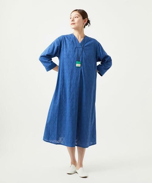 GIANNI LO GIUDICE / ジャンニ・ロ・ジュディチェ ロング・マキシ丈ワンピース | [洗える]ダイヤカットジャガードワンピース | 詳細4