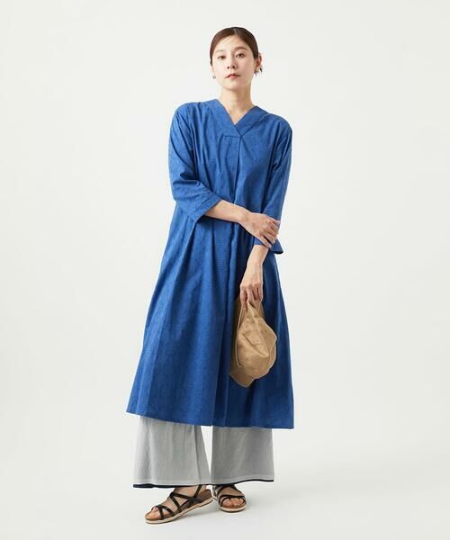 GIANNI LO GIUDICE / ジャンニ・ロ・ジュディチェ ロング・マキシ丈ワンピース | [洗える]ダイヤカットジャガードワンピース | 詳細5